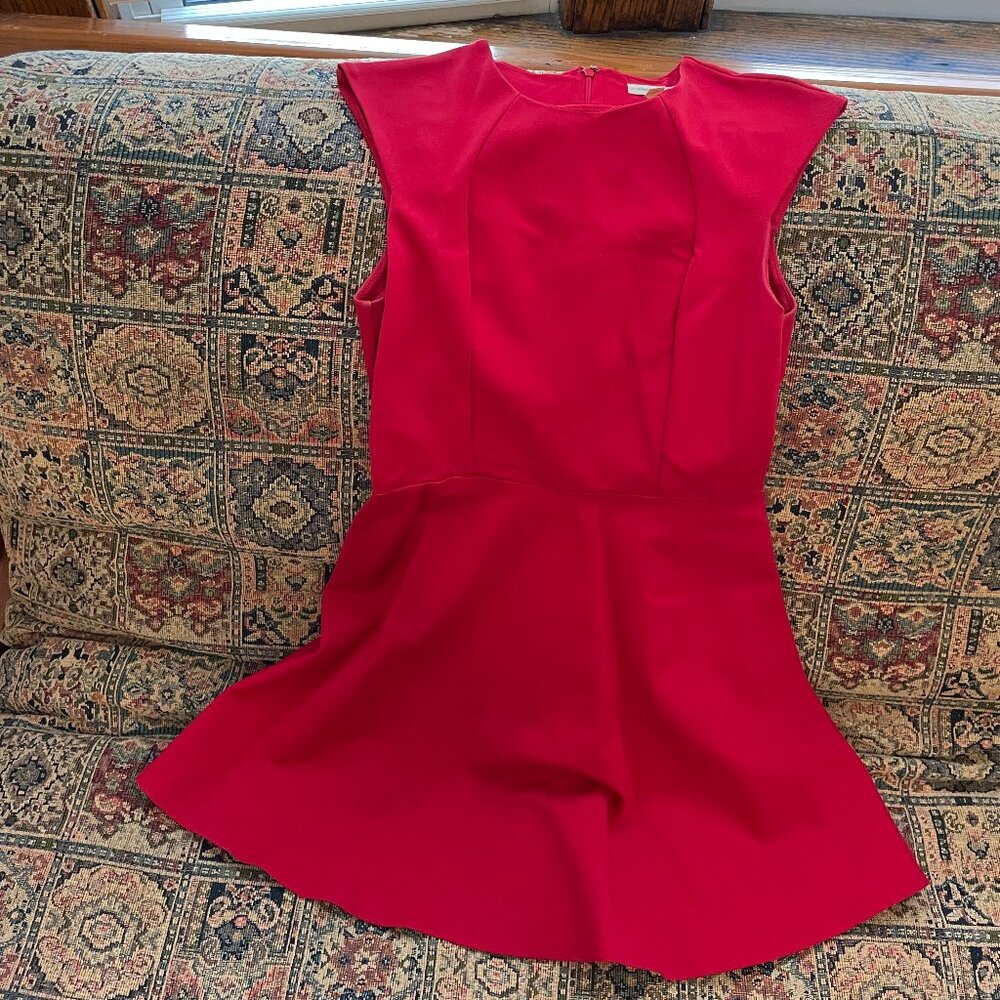 Urban Outfitters Y2K Red Mini Dress with Back Cut Out